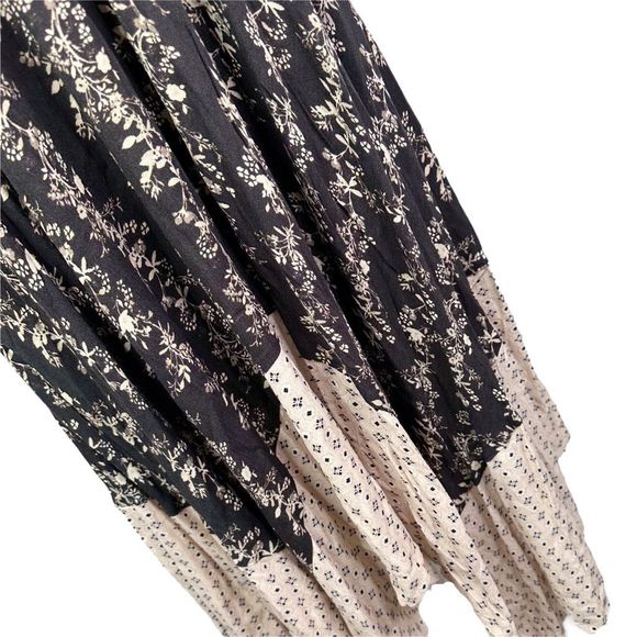 Forever 21 Floral Patternblock Midi / Maxi Dress - Size Small - Picture 5 of 7